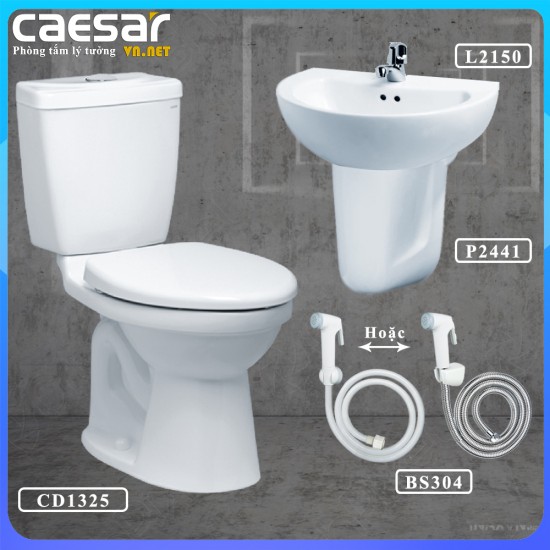 Combo khuyến mãi bồn cầu Caesar CD1325 gói C3 - CAESARVN